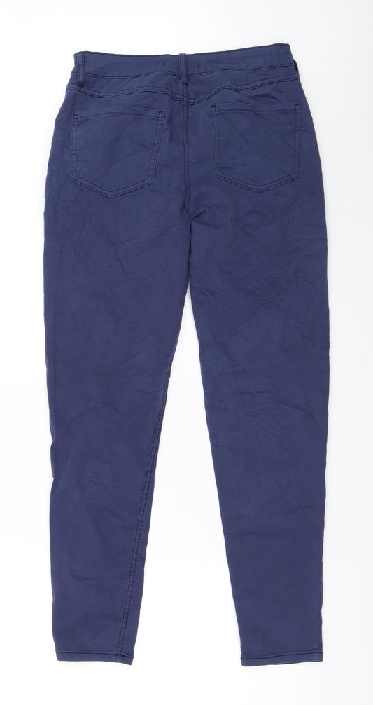 Preworn Womens Blue Skinny Jeans Size 28 in L28 in