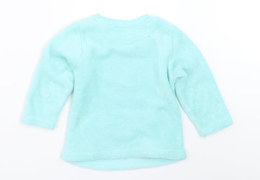 Sweet Dreams Girls Blue Solid Top Pyjama Top Size 2-3 Years