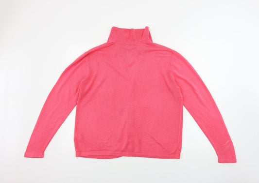 pure and natural Womens Pink Cardigan Jumper Size 18