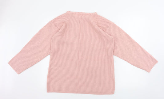 Berkertex Womens Pink Pullover Jumper Size 10