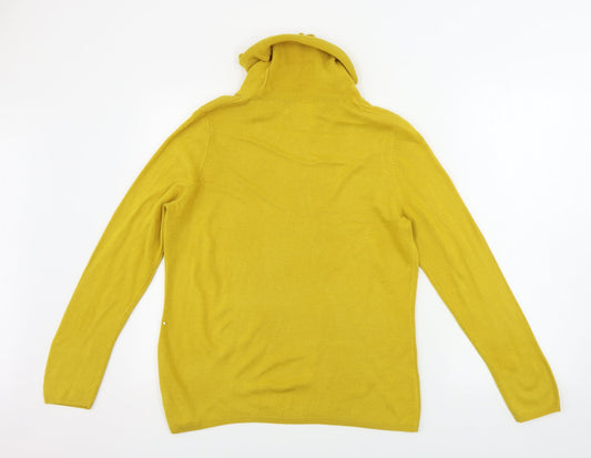 Bonmarché Womens Yellow Pullover Jumper Size S