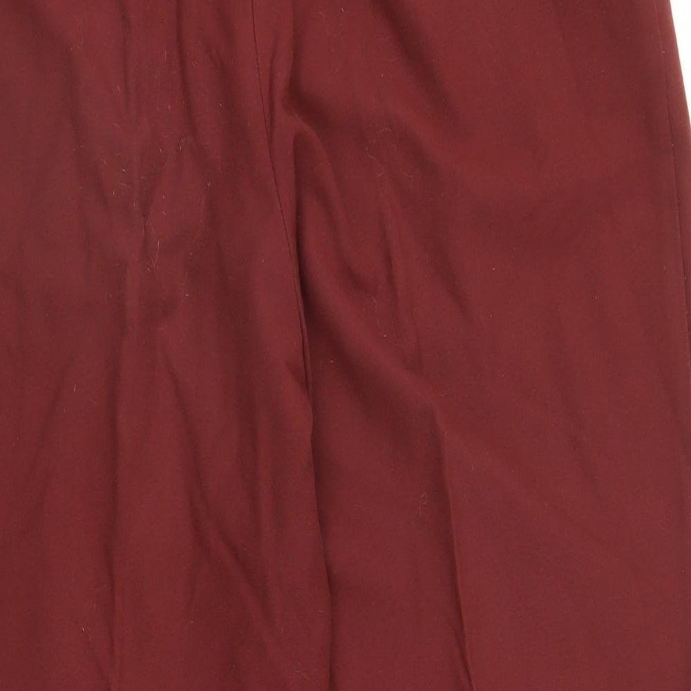 M&S Womens Purple Pedal Pusher Trousers Size 32 in L25 in