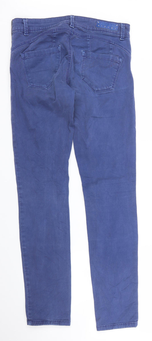 Sisley Womens Blue Skinny Jeans Size 27 in L32 in