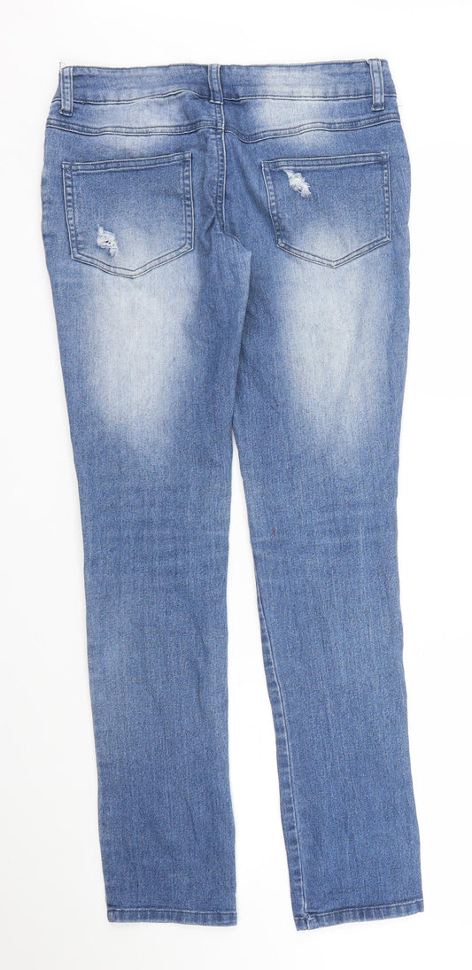 Supre Womens Blue Denim Skinny Jeans Size XS L30 in