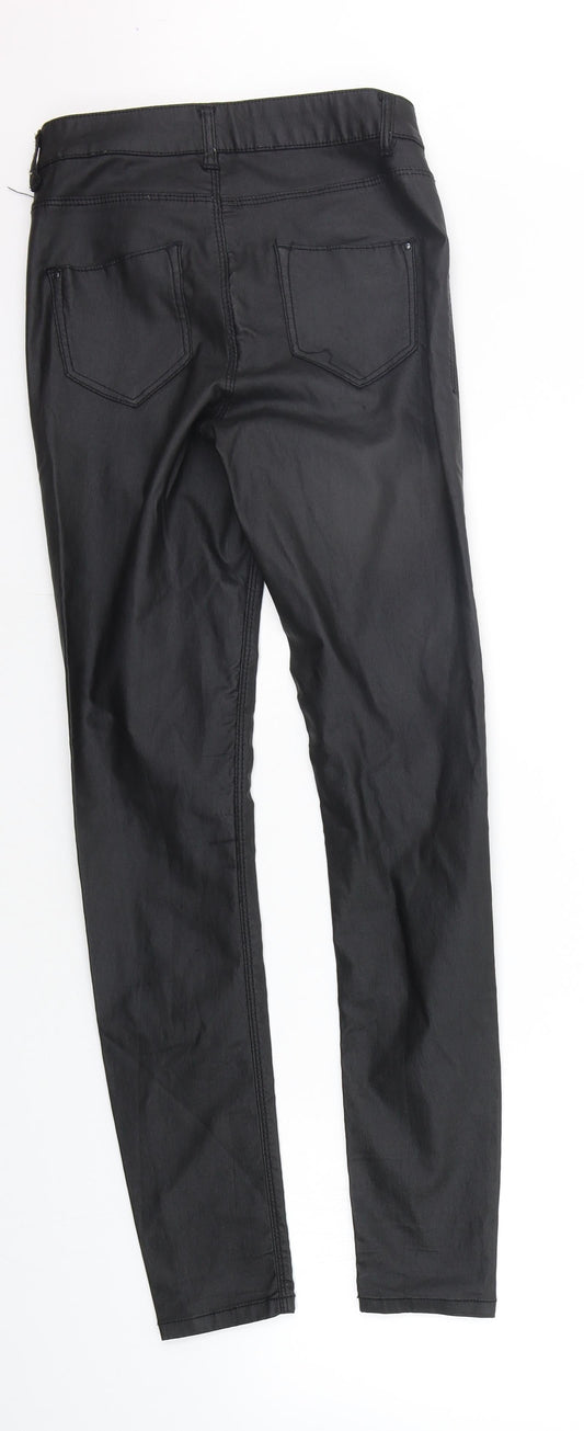 Dorothy Perkins Womens Black Jegging Trousers Size 8 L29 in