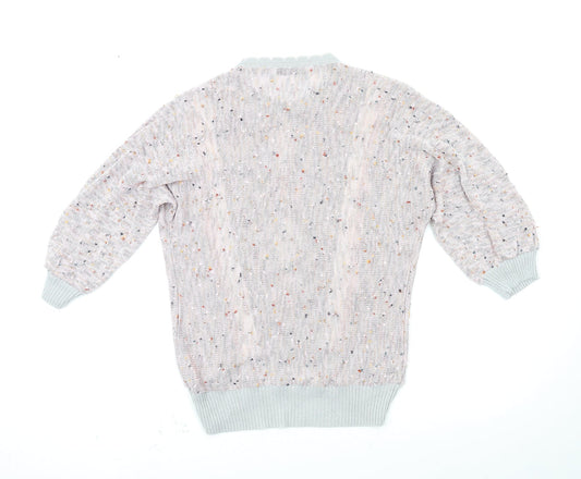 GRAZIA Womens Multicoloured Pullover Jumper Size 12