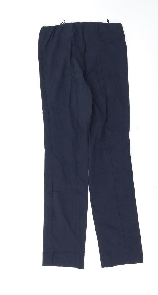 choice Womens Blue Trousers Size 10 L31 in