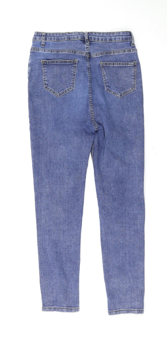 SheIn Womens Blue Skinny Jeans Size M L26 in