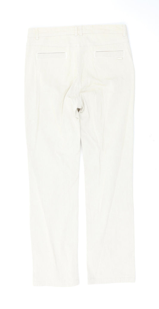 Per Una Womens Beige Straight Jeans Size 31 L28 in