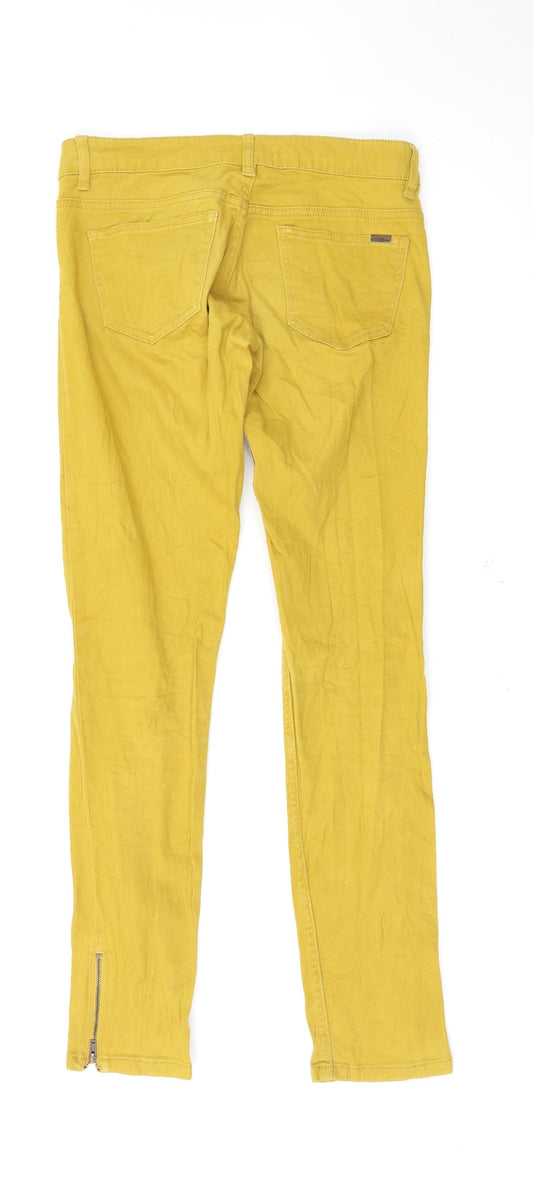 Preworn Womens Yellow Skinny Jeans Size 30 L30 in