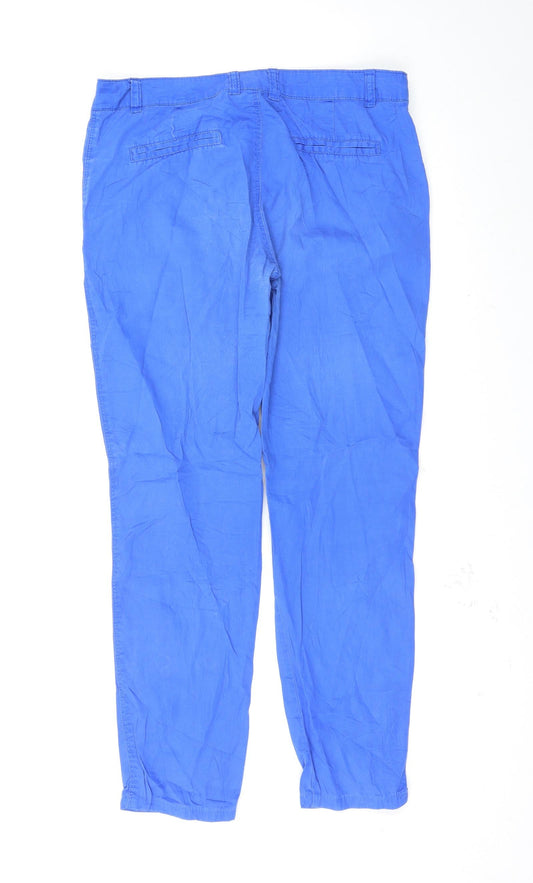 Calliope Womens Blue Trousers Size XS L28 in