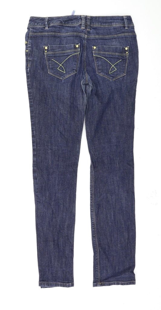 yes yes Womens Blue Skinny Jeans Size 9 Months L31 in