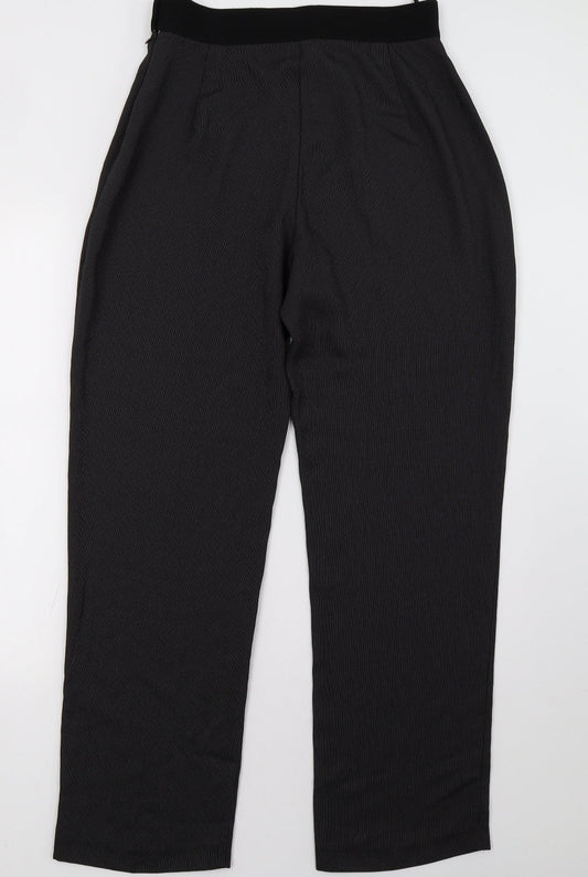 Just Elegance Womens Grey Trousers Size 14 L32 in