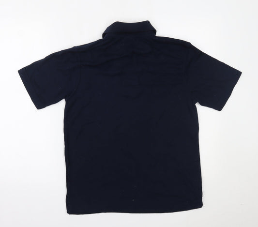 Uneek Mens Blue Polo Size S