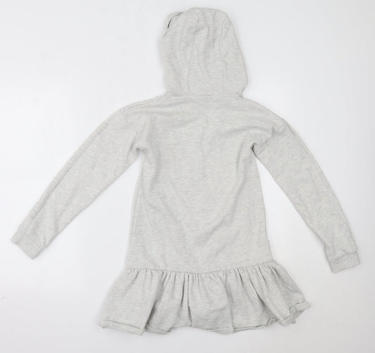 Very Girls Grey Pullover Hoodie Size 12 Years