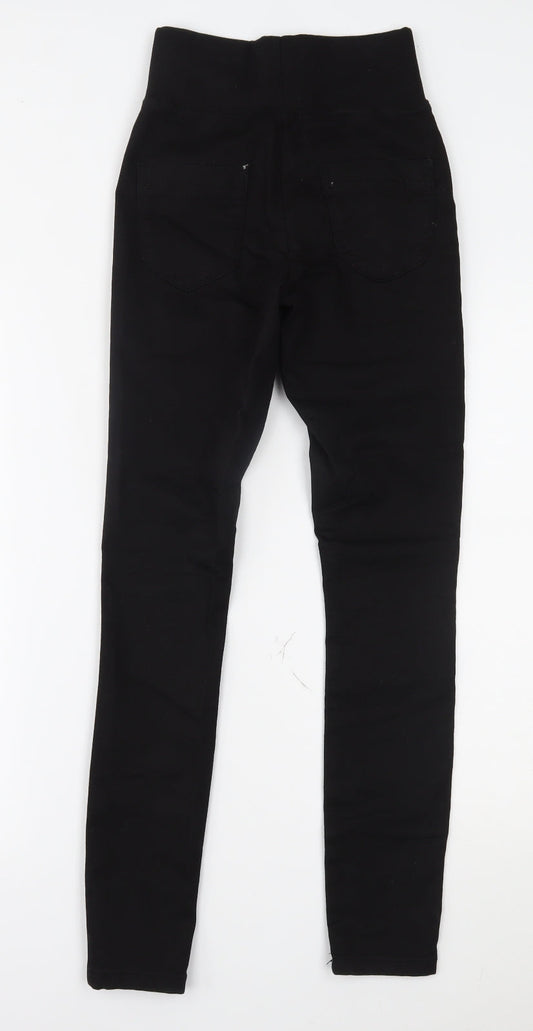 ASOS Womens Black Jegging Jeans Size 25 L32 in