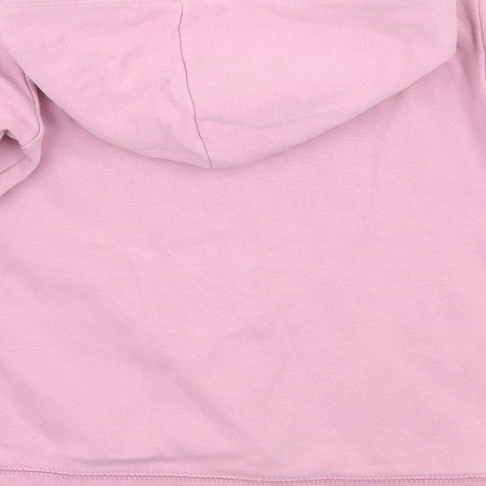 Gap Girls Pink Rayon Pullover Hoodie Size L