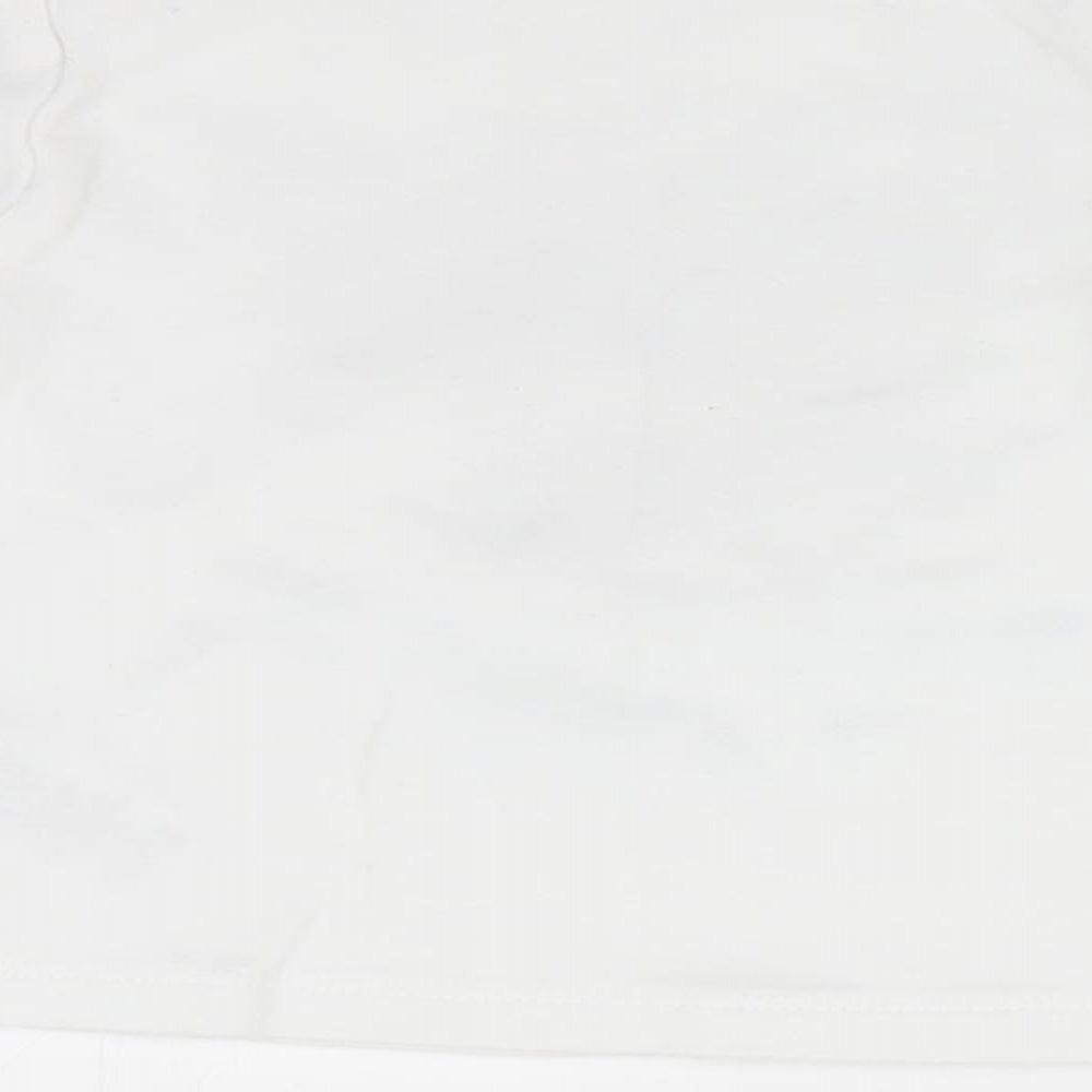 M&Co Boys White Animal Print Pyjama Top Size 6-9 Months - Snuggle Time