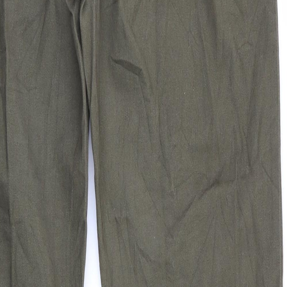 House Womens Green Chino Trousers Size M L31 in