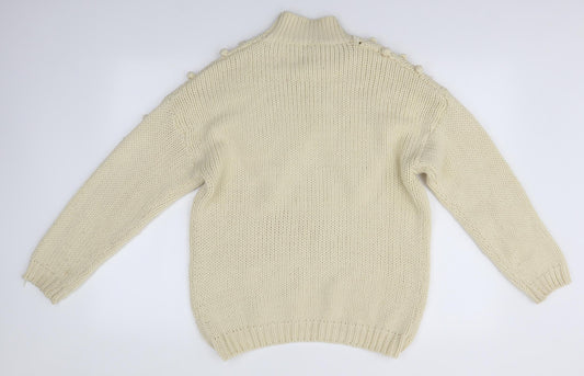 Golden Days Womens Beige Pullover Jumper Size L