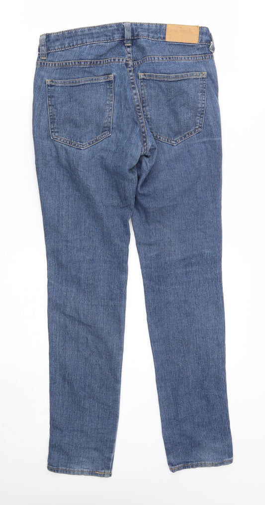 H&M Womens Blue Straight Jeans Size 26 in L30 in