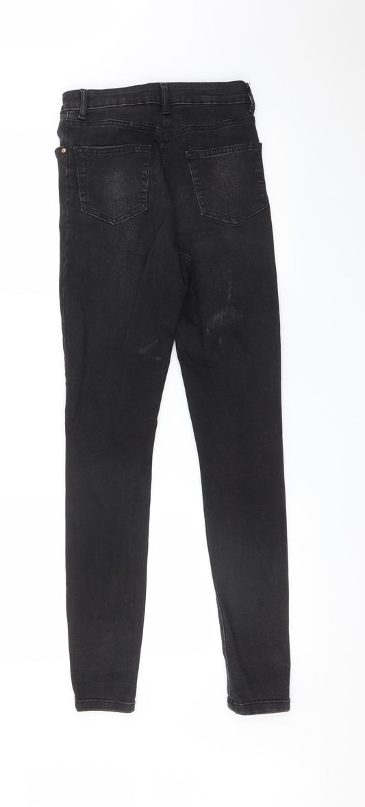 DENIM CO Womens Black Skinny Jeans Size 8 L29 in