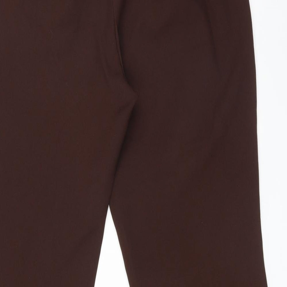 Preworn Womens Brown Trousers Size 20 L32 in
