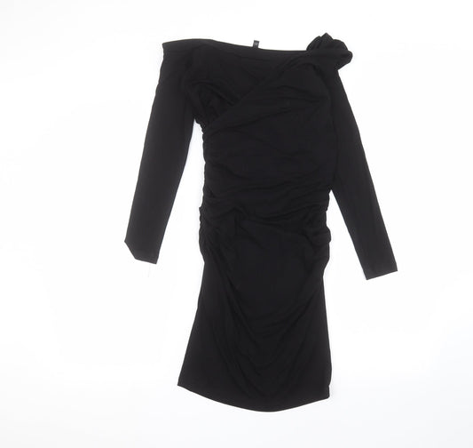 Baukjen Womens Black Pencil Dress Size 8
