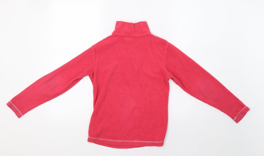 Campri Girls Pink Henley Sweatshirt Size 11-12 Years