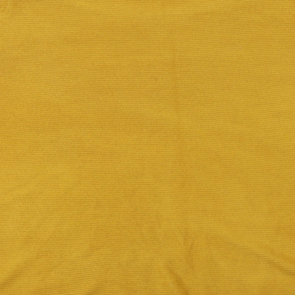 Bonmarché Womens Yellow Pullover Jumper Size 14