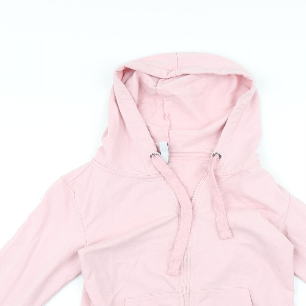 Everme Womens Pink Full Zip Size XS