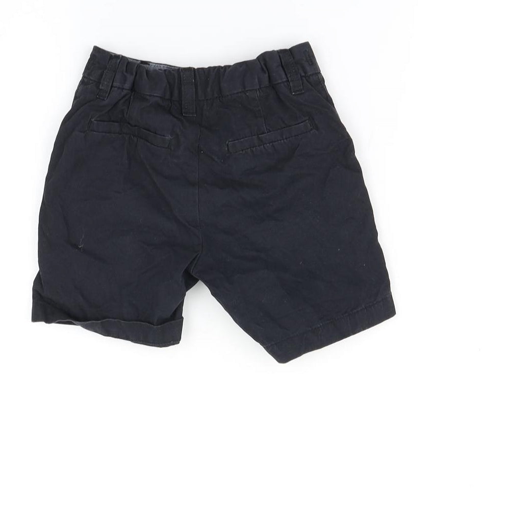NEXT Boys Black Chino Shorts Size 5 Years