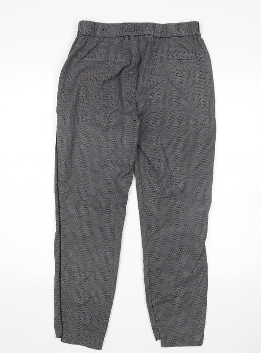 RESERVED Womens Multicoloured Geometric Trousers Size 12 L28 in