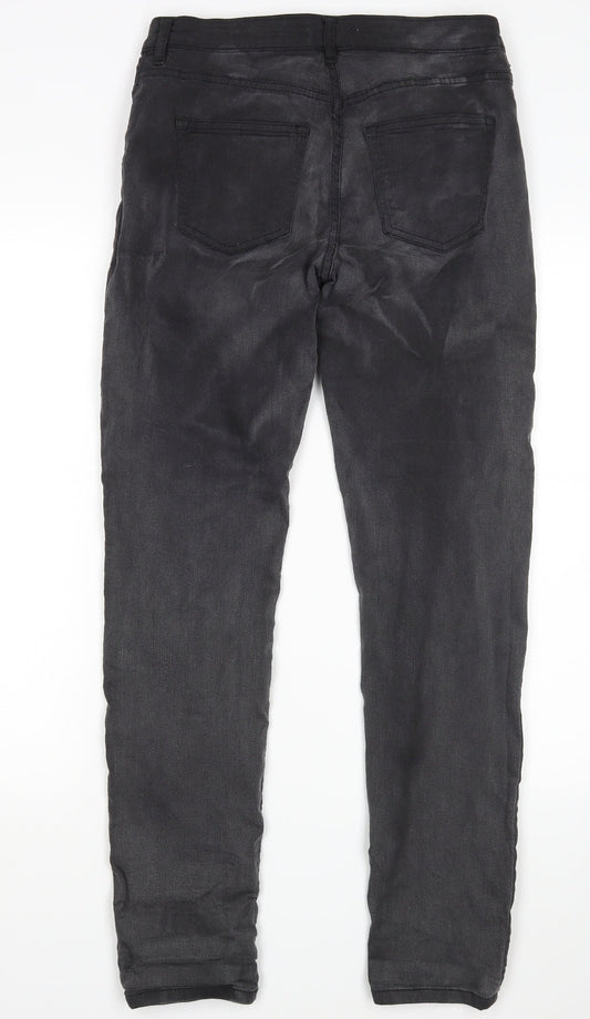 H&M Womens Grey Skinny Jeans Size 12 L29 in
