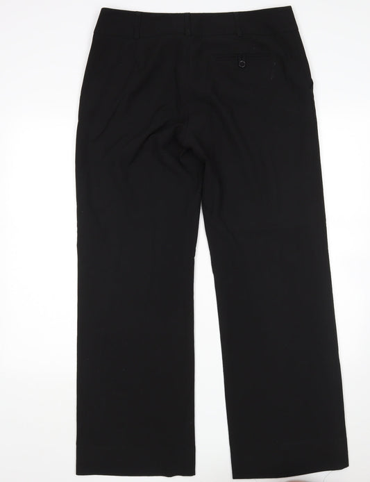 Mexx Womens Black Trousers Size 16 L30 in