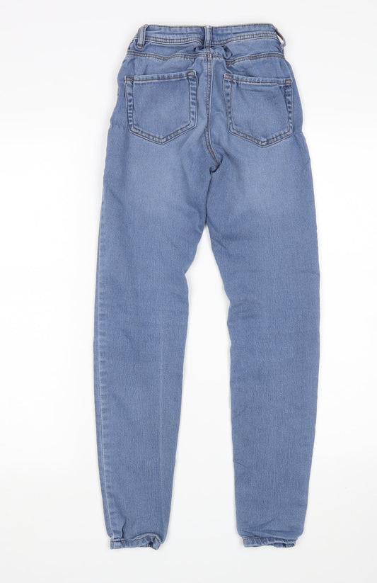 Denim Co Womens Blue Skinny Jeans Size 6 L28 in