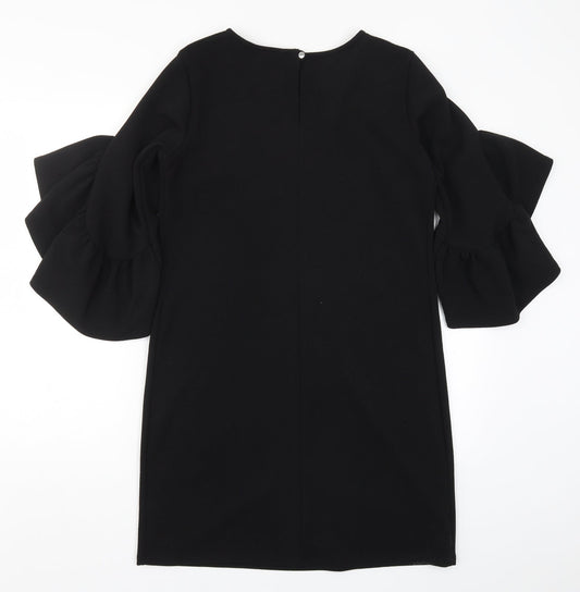 Dorothy Perkins Womens Black A-Line Size 10
