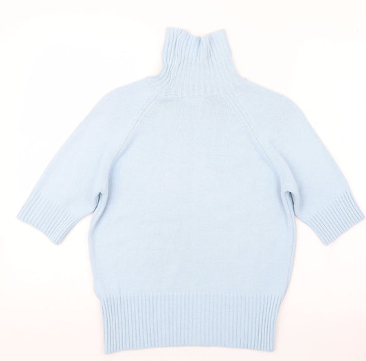 JFW Womens Blue Knit Pullover Jumper Size L
