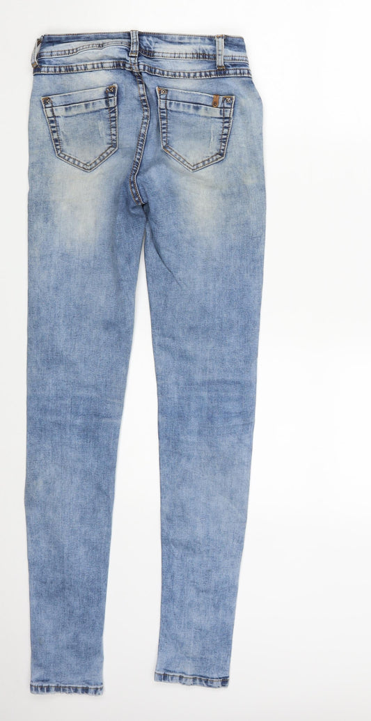 1964 Version Jeans Womens Blue Denim Skinny Jeans Size 26 in L30 in
