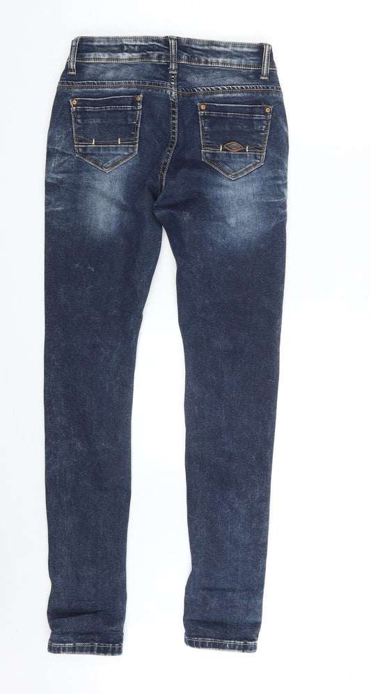Resalsa Womens Blue Denim Skinny Jeans Size 26 in L30 in