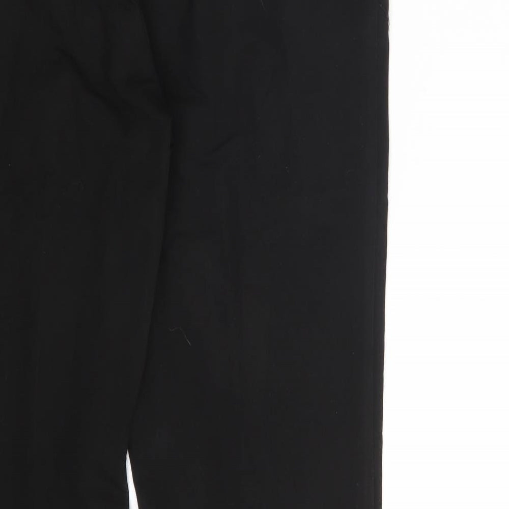 New Look Womens Black Trousers Size 14 L29 in