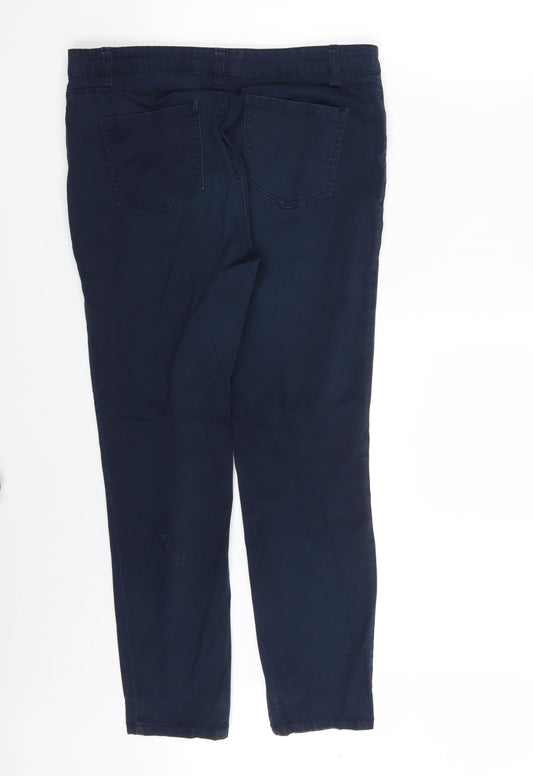 Buffalo Womens Blue Denim Capri Jeans Size 12 L26 in