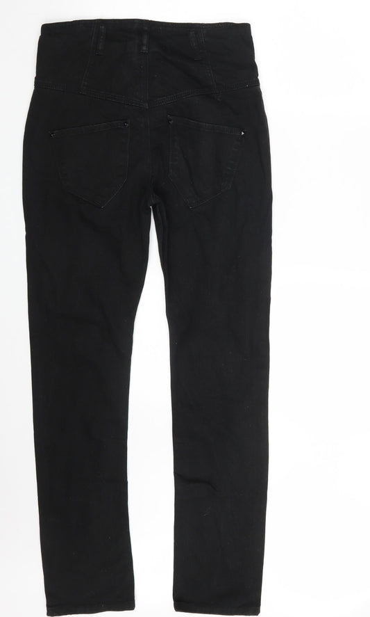 Gina Jeans Womens Black Denim Skinny Jeans Size 30 in L31 in