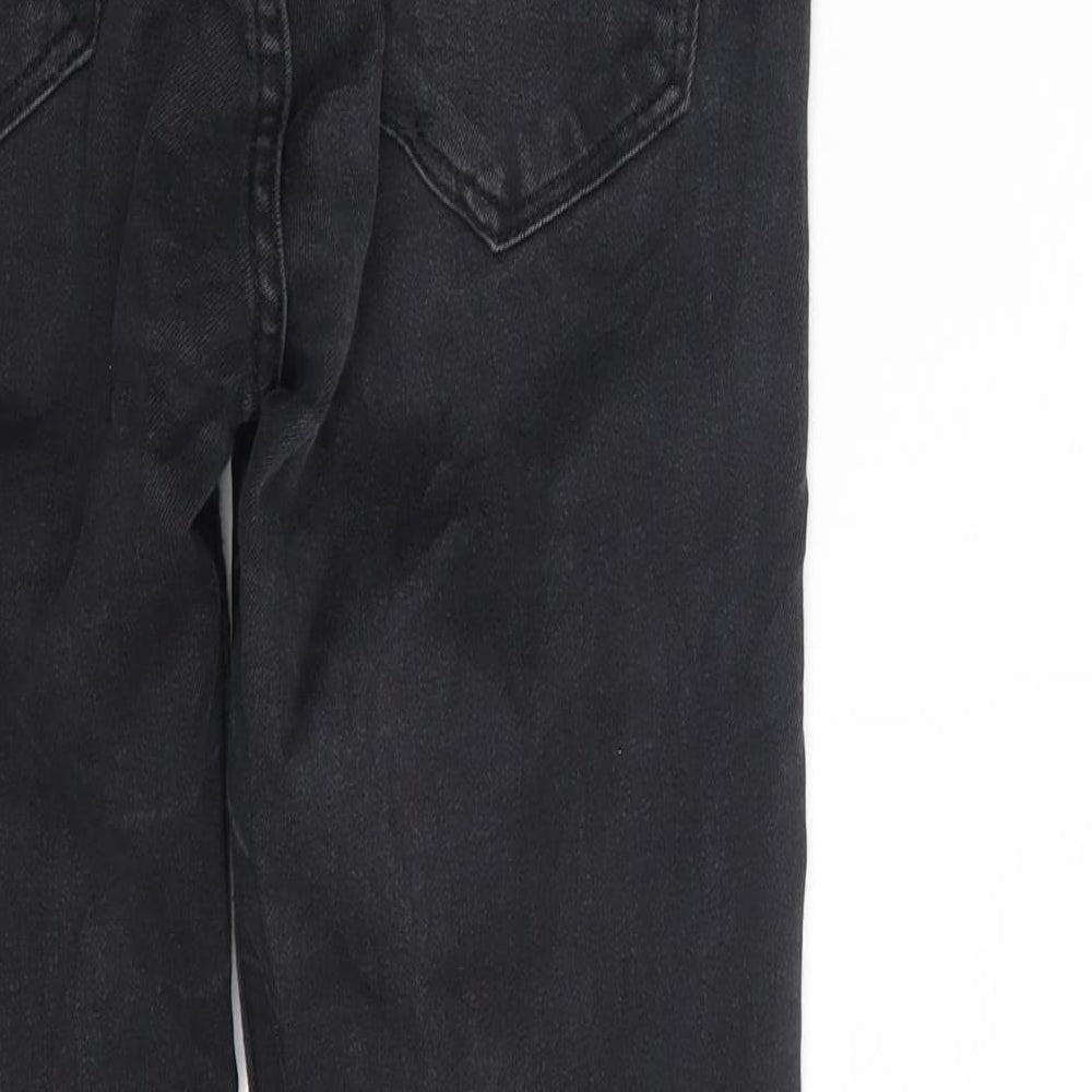 157 Womens Black Denim Skinny Jeans Size S L28 in