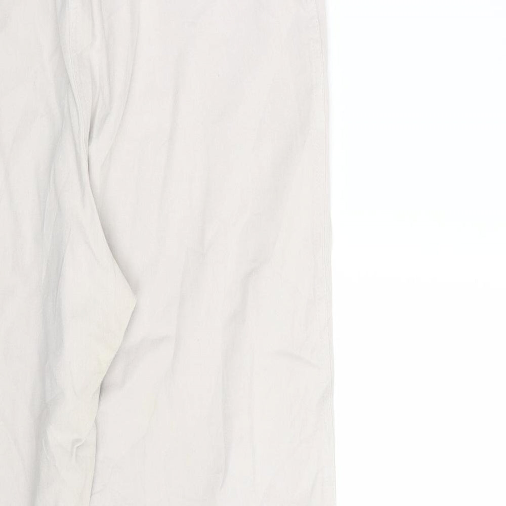 Preworn Womens Beige Dress Pants Trousers One Size L25 in