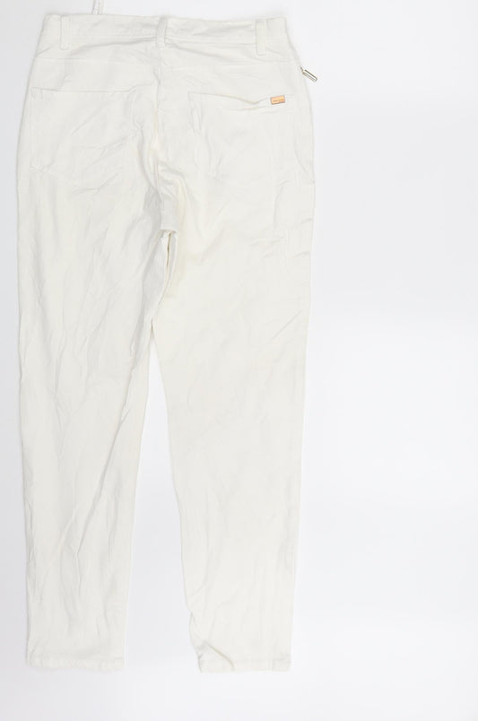 Betty Barclay Womens Ivory Denim Skinny Jeans Size 10 L28 in