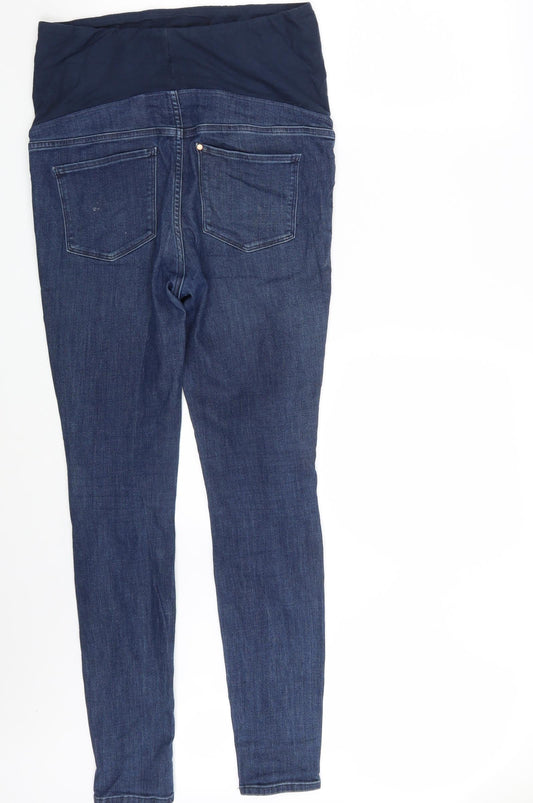 H&M Womens Blue Denim Mom Jeans Size M L29 in