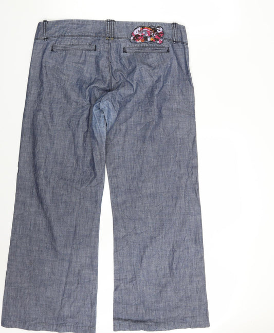 House Jeans Womens Blue Denim Straight Jeans Size 36 in L30 in
