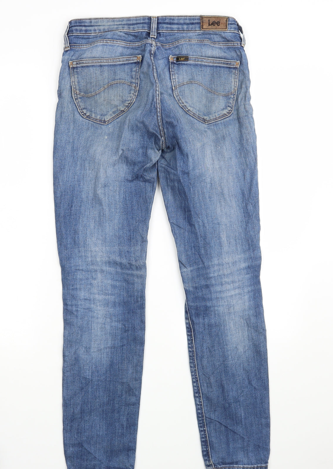 Lee Mens Blue Denim Skinny Jeans Size 30 in L29 in