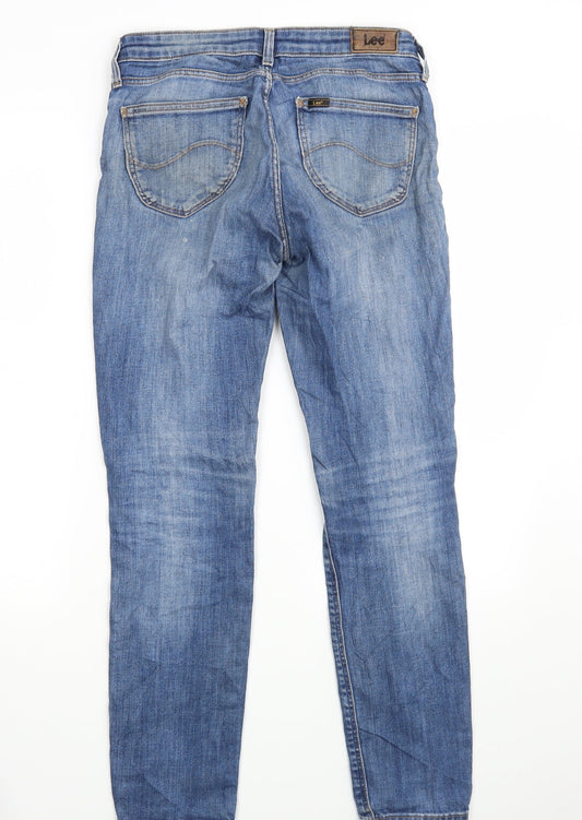 Lee Mens Blue  Denim Skinny Jeans Size 30 in L29 in